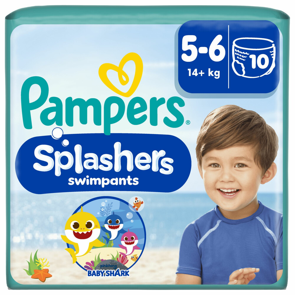 Pampers Wegwerpbare Zwemluiers Splashers 5