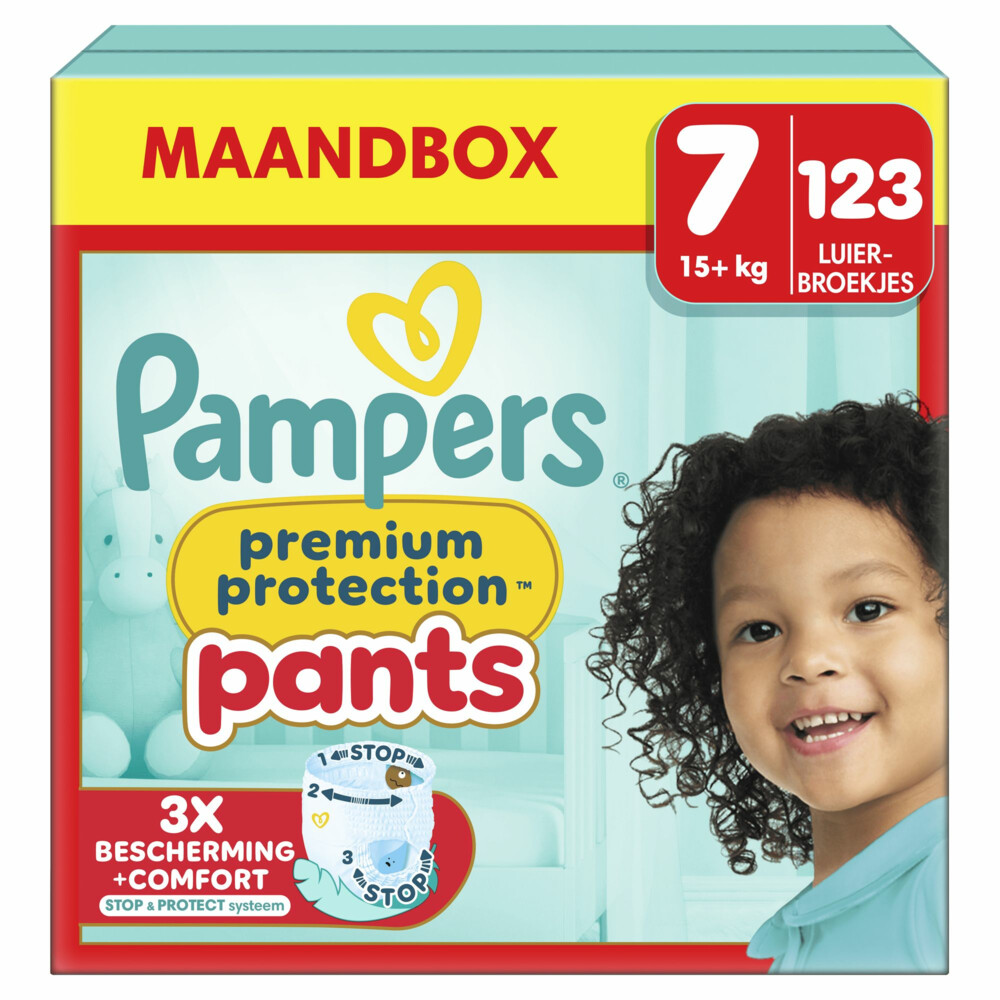 Pampers Premium Protection Luierbroekjes Maat 7 (15 kg+)