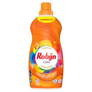 Robijn Klein & Krachtig Wasmiddel Color 34 Wasbeurten