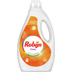 3x Robijn Vloeibaar Wasmiddel Color 52 Wasbeurten 2,6 liter