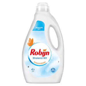 3x Robijn Vloeibaar Wasmiddel White 52 Wasbeurten 2,6 liter
